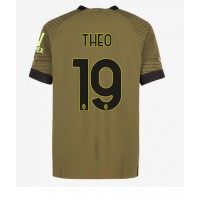 Fotbalové Dres AC Milan Theo Hernandez #19 Alternativní 2022-23 Krátký Rukáv